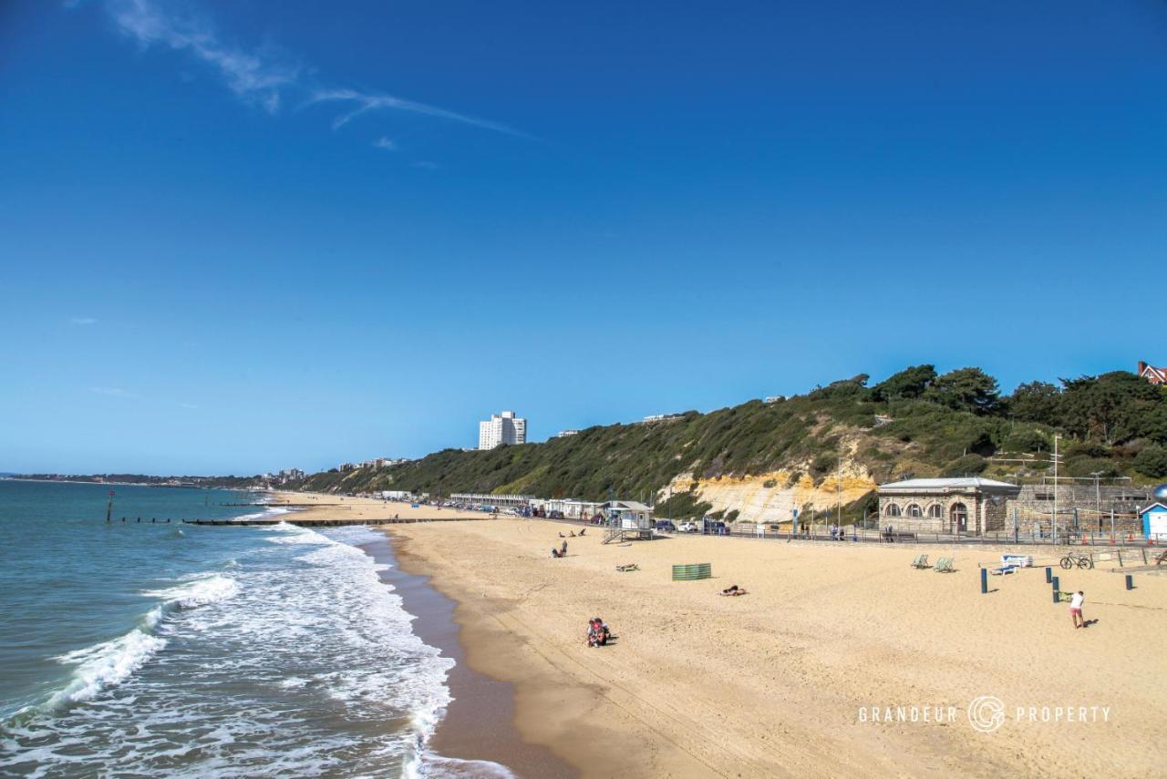 Bournecoast - Stylish Flat With Balcony - Sea Glimpses - 10 Min Walk To Beach - Parking - Wifi - Fm8406 Bournemouth Exterior foto